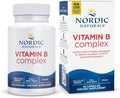 Complejo de Vitaminas B Nordic Naturals - 45 Cápsulas de Tiamina, Riboflavina, Niacina, B6, B12, Folato, Biotina y Ácido Pantoténico para la Salud - imagen 1