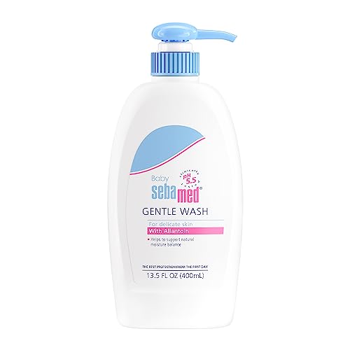 Sebamed Baby Jabón Suave Extra Suave para Piel Delicada (13.5 Onzas Líquidas) - imagen 1