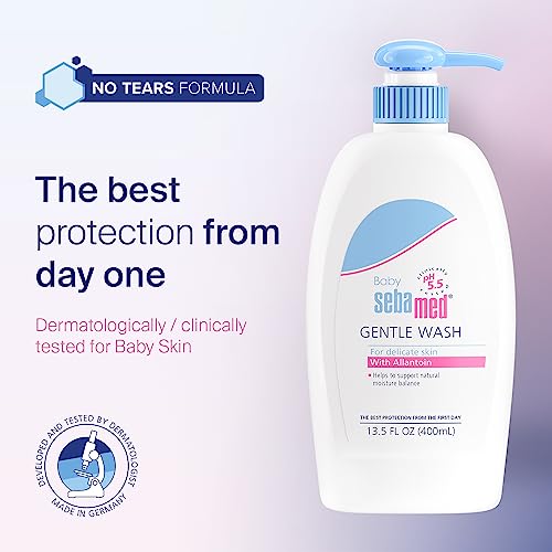 Sebamed Baby Jabón Suave Extra Suave para Piel Delicada (13.5 Onzas Líquidas) - imagen 6
