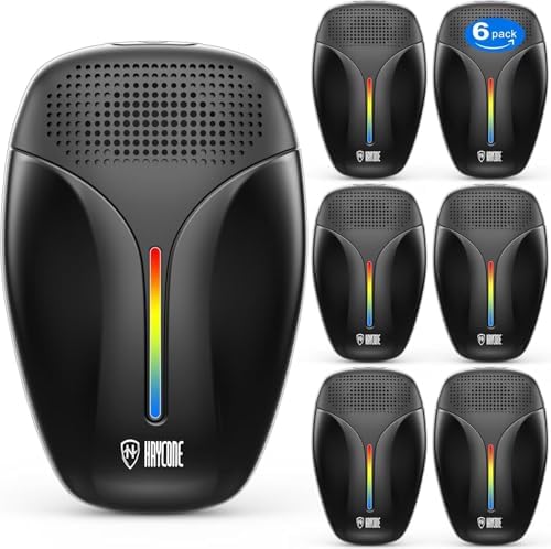 Repelente Ultrasónico Mejorado para Insectos y Roedores, 3 Modos, Paquete de 6, Ideal para Cucarachas, Ratones, Mosquitos y Más - imagen 1