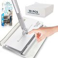 Kit de Barrido y Trapeado CleanMattix - FlexiClamp, Compatible con Paños Swiffer, Herramienta Duradera para Pisos de Madera, Cerámica, Mármol y - imagen 1