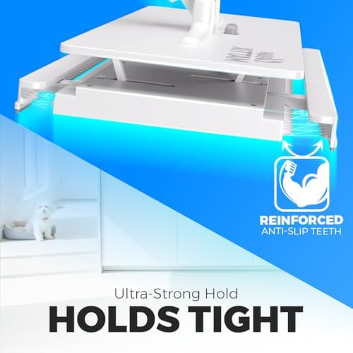 Kit de Barrido y Trapeado CleanMattix - FlexiClamp, Compatible con Paños Swiffer, Herramienta Duradera para Pisos de Madera, Cerámica, Mármol y - imagen 4