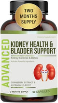 NutraPro Limpieza y Reparación de Riñones y Soporte de Vejiga - Suplemento para la Salud Renal con Chanca Piedra, Arándano y Bayas de Enebro. - imagen 1