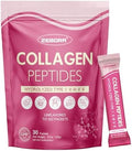 ZEBORA Polvo de Péptidos de Colágeno Múltiple en Paquetes con Ácido Hialurónico, Biotina y MCT - Colágeno Hidrolizado con 5 Mil Millones de - imagen 1