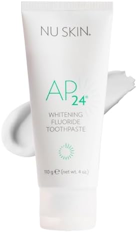 Pasta Dental Blanqueadora Nu Skin AP 24 con Flúor | Sabor Menta Vainilla | 4 oz | Elimina Manchas y Previene Caries - imagen 1