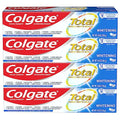 Pasta Dental Colgate Total Blanqueadora, 10 Beneficios Incluyendo Alivio de Sensibilidad, Menta Blanqueadora, 4.8 oz (Paquete de 4) - imagen 1