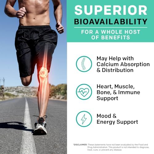 Suplemento de Calcio 1200 mg 4 en 1 con Vitamina D3 K2 - Suplementos Extra Fuertes para Hombres y Mujeres - Vitalidad Diaria, Vegano, Sin Gluten, No - imagen 6