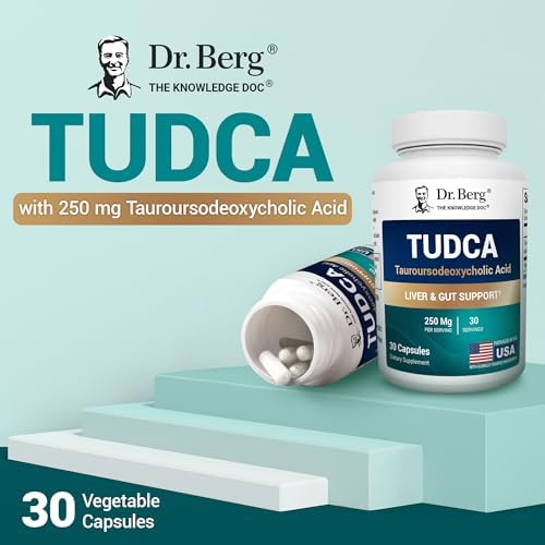 Suplemento TUDCA de Dr. Berg (Ácido Tauroursodeoxicólico) - Fórmula Potente para la Salud del Hígado, Flujo Biliar, Soporte de Vesícula Biliar y - imagen 4