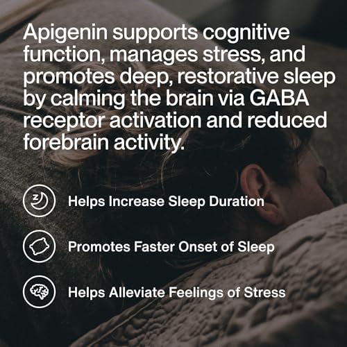Suplemento de Apigenina Momentous - 50 mg por Cápsula - Certificado NSF para Deporte - 60 Cápsulas - imagen 2