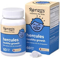 Suplemento de Calcio Renzo's Hercules para el Crecimiento Saludable con Vitamina D3, K2 y Aquamin - Vitaminas para Niños de 2 Años en Adelante, 60 - imagen 1