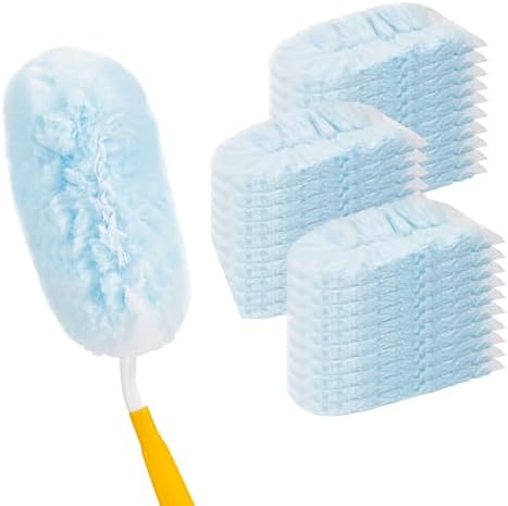 Recargas de 40 Piezas para Plumero Swiffer, Recargas de Microfibra Desechables de 360° para Muebles, Persianas, Ventiladores y Paredes (40 Recargas y - imagen 1