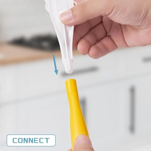 Recargas de 40 Piezas para Plumero Swiffer, Recargas de Microfibra Desechables de 360° para Muebles, Persianas, Ventiladores y Paredes (40 Recargas y - imagen 4