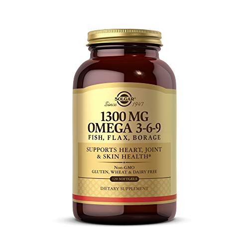 Solgar Omega 3-6-9 de 1300 mg, 120 Cápsulas Blandas - Suplemento de Aceite de Pescado - Apoyo para la Salud de Articulaciones y Piel - Con Semilla de - imagen 4