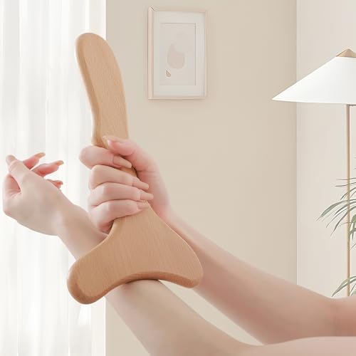 Herramientas de Masaje de Madera Komogir 3 en 1 para Drenaje Linfático, Maderoterapia, Anticelulitis y Esculpido Corporal - imagen 5