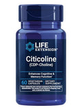 Suplemento de Citicolina (CDP-Colina) Life Extension - Salud Cerebral y Cognitiva, Enfoque, Atención, Memoria - No GMO, Sin Gluten, Vegetariano - 60 - imagen 1