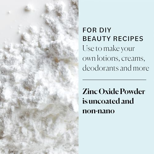 Sky Organics - Polvo de Óxido de Zinc, 16 oz - No Nano y Sin Recubrimiento - Haz Tu Propia Loción, Desodorante, Crema, Jabón - Esenciales DIY - Bolsa - imagen 3