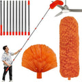 Kit de Limpiador de Telarañas de 20 Pies con Extensión de 2-14 Pies, Plumero de Microfibra Lavable para Ventiladores de Techo y Muebles - imagen 1