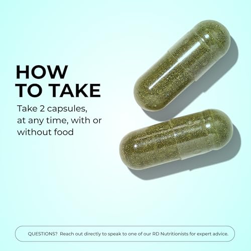 Suplementos HUM Daily Cleanse para el Acné, Limpieza Digestiva Suave para Piel Clara, Zinc, Espirulina, Clorela, Hierbas Detox, 60 Cápsulas - imagen 6