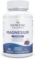 Gomitas de Magnesio para Adultos Nordic Naturals, Sabor Arándano y Lavanda - 60 Gomitas - Suplemento Vegano para Mente, Ánimo y Corazón - No GMO - 20 - imagen 1