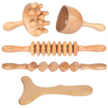 Kit de Herramientas de Maderoterapia Komogir 5 en 1 - Masajeador de Drenaje Linfático, Alivio de Dolor Muscular y Anticelulitis - imagen 1