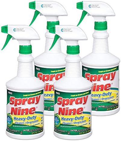 Spray Nine 26832 Limpiador Desengrasante y Desinfectante de Alta Dureza, 32 oz. (4) - imagen 1