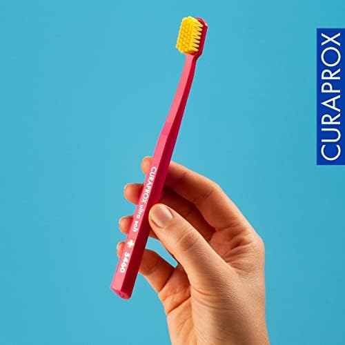 Cepillo de Dientes Curaprox CS 5460 Ultra Suave – Cuidado de Encías y Dientes para Adultos | Cerdas Curen® Súper Suaves | Azul Claro, Paquete - imagen 5
