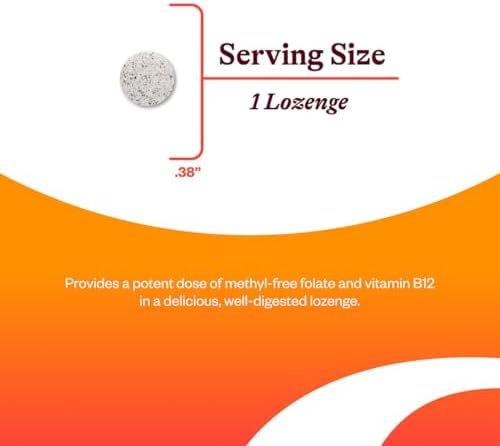 Seeking Health Hydroxo B12 con Ácido Folínico - Suplemento con Forma No Metilada de Folato - Complejo de Vitamina B12 para la Salud del Corazón - 60 - imagen 3