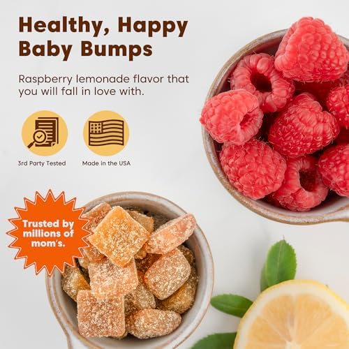 Vitaminas Black Girl - Gomitas Prenatales para Mujeres con Ácido Fólico para la Salud Ósea, Sin Gluten, (Frambuesa-Limonada), 60 piezas - imagen 3