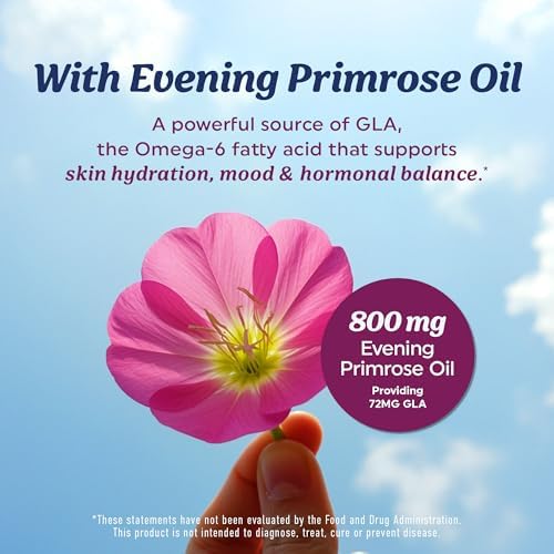 Suplementos de Aceite de Pescado Omega 3 para Mujeres | DHA + EPA | Salud Cardiaca, Equilibrio Hormonal, Piel y Bienestar | 600MG Omega 3 + 800MG - imagen 4