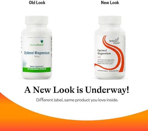 Suplemento Mineral Seeking Health Optimal Magnesium - 150 mg, 90 Cápsulas para Absorción Óptima de Magnesio, Energía, Sueño y Salud Ósea - imagen 7