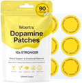 Parche de Dopamina Woertru Extra Fuerte – 90 Piezas, Parche Vegano a Base de Plantas para el Equilibrio del Ánimo – Suministro para 3 Meses - imagen 1