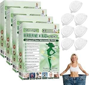 Parches de Moringa 10 en 1, 4 cajas de 28 piezas, parches naturales para adelgazar para hombres y mujeres, nuevos 2026 - imagen 1