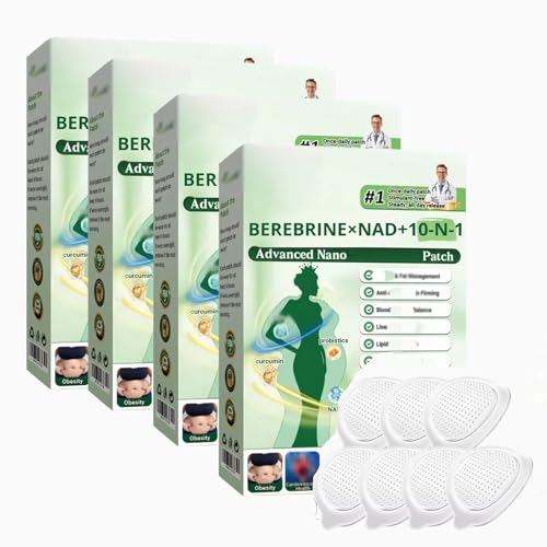 Parches de Moringa 10 en 1, 4 cajas de 28 piezas, parches naturales para adelgazar para hombres y mujeres, nuevos 2026 - imagen 3