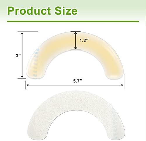 Carbou 20 Piezas de Tiras Elásticas para Barrera de Ostomía - Hidrocoloide Médico Impermeable y Adhesivo para Bolsas de Colostomía - imagen 3