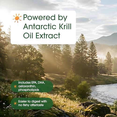 NatureBell Aceite de Kril Antártico 1,000mg - 240 Cápsulas Blandas - Soporte Omega-3 para Corazón, Articulaciones e Inmunidad - Alto EPA DHA con - imagen 6