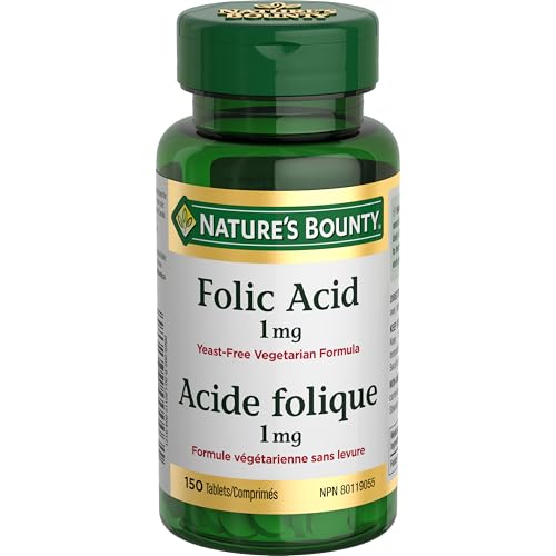 Ácido Fólico 1 mg de Nature's Bounty, 150 Tabletas (El empaque puede variar) - imagen 5