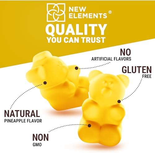 Gomitas de Magnesio Glicinato Calm 500mg con Vitamina D3 10000iu y K2 100mcg | Alivio del Estrés, Relajación y Soporte Óseo | Veganas, Sin OGM, Sin - imagen 7