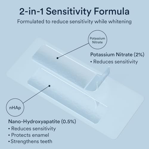 Tiras Blanqueadoras Auraglow Extra Fuertes, 14 Tratamientos, 11% Peróxido de Hidrógeno, Con Nano Hidroxiapatita, 28 Tiras, Sabor Menta - imagen 3