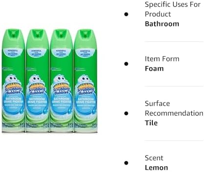 Limpiador Desinfectante para Baño Scrubbing Bubbles (Paquete de 4) - imagen 5