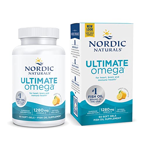 Nordic Naturals Ultimate Omega en Gelatina de Pescado, Sabor Limón - 60 Geles Blandos - 1280 mg Omega-3 - Suplemento de Aceite de Pescado - Salud - imagen 5