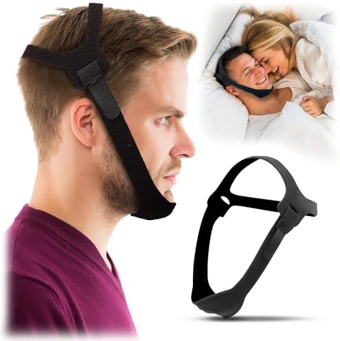 Cinta Antisnores para Hombres y Mujeres - Faja para Dormir CPAP - Solución Efectiva para Ronquidos Excesivos - imagen 1