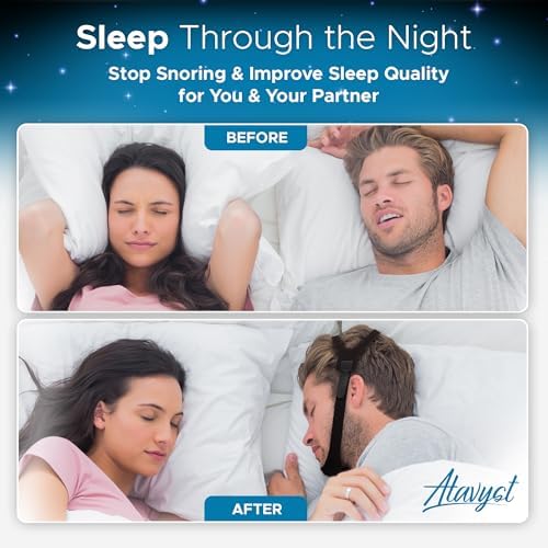 Cinta Antisnores para Hombres y Mujeres - Faja para Dormir CPAP - Solución Efectiva para Ronquidos Excesivos - imagen 2