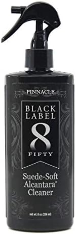 Limpiador Pinnacle Black Label Suede-Soft Alcantara® (8 oz): Cuidado Premium para Micro-Suede y Superficies de Alcantara - Elimina Manchas, Refresca - imagen 1