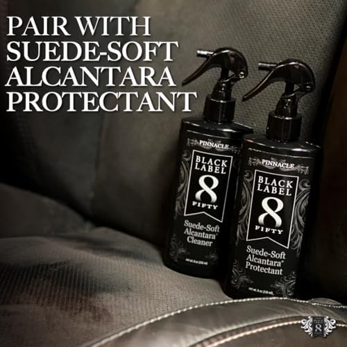 Limpiador Pinnacle Black Label Suede-Soft Alcantara® (8 oz): Cuidado Premium para Micro-Suede y Superficies de Alcantara - Elimina Manchas, Refresca - imagen 3