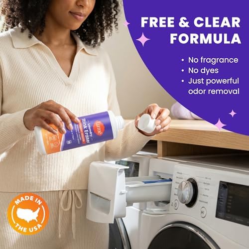 Lume Laundry Stink & Stain Eraser - Potenciador de Detergente y Remojo - Elimina Olores Corporales en Ropa - Mezcla Enzimática - Libre de Fragancia - - imagen 6