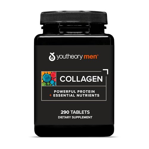 Colágeno para Hombres Youtheory - 5,000 mg de Péptidos de Colágeno Hidrolizado - con Aminoácidos, Vitamina C e Ingredientes Naturales - Apoya la - imagen 5