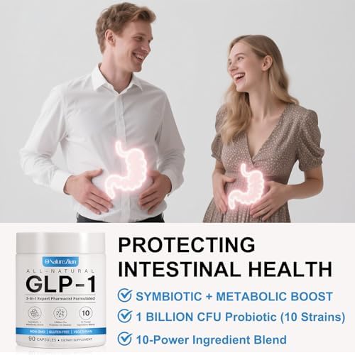 Suplemento para el Control de Peso O NATURE ZIRAN GLP-1 para Mujeres y Hombres, Control de Apetito, Energía y Digestión - Vegano, Sin Gluten, Sin - imagen 4