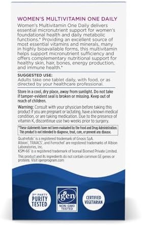 Multivitamínico Diario para Mujeres Nordic Naturals - Apoyo a Piel, Cabello, Energía y Huesos - Suplemento Inmunológico - 30 Tabletas - imagen 6