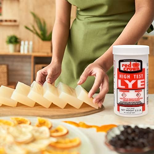 Sosa Cáustica de La Boyer Corporation para Hacer Jabón, Hidróxido de Sodio Grado Alimenticio, 2.2 lbs. - imagen 4