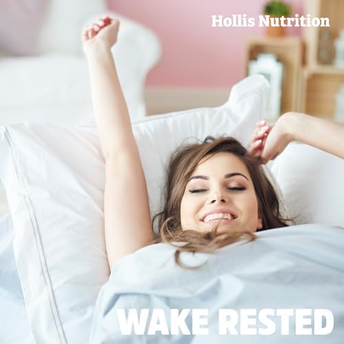 SLEEP FAIRY Suplemento Natural para Dormir | 500mg de Glicinato de Magnesio, 10mg de Melatonina, L-Teanina, B6, 5-HTP, GABA, Raíz de Valeriana y - imagen 7